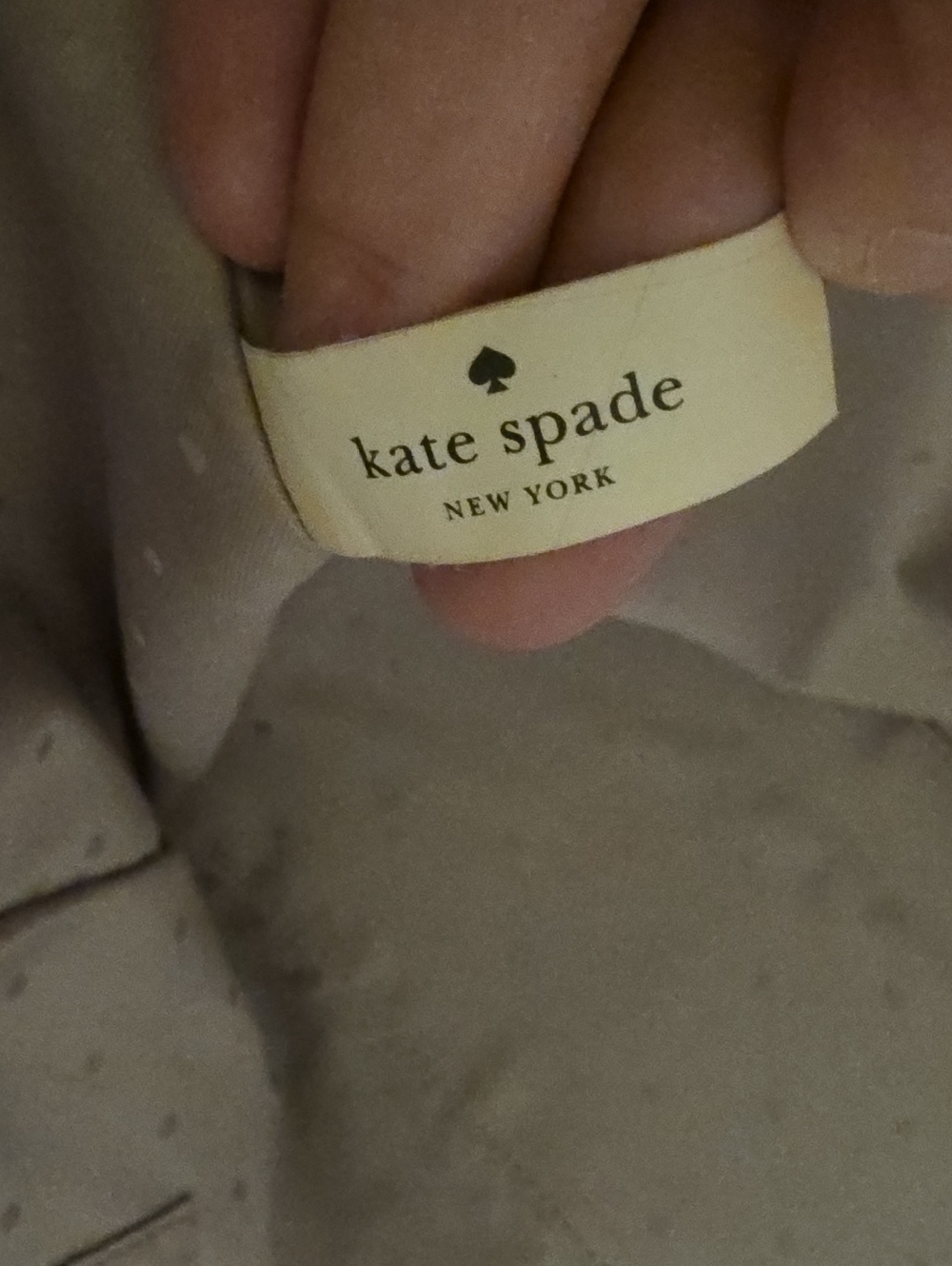 Retired Kate spade 100% cow suede xl tote bag - Picture 7 of 11